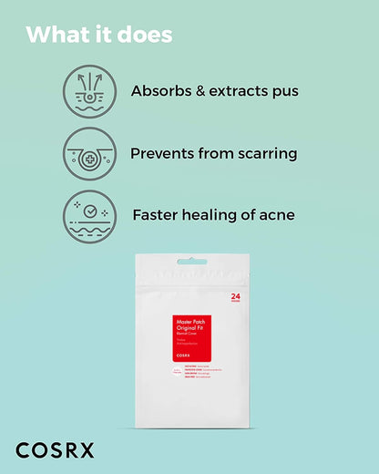 Acne Pimple Patches Absorbing Hydrocolloid Spot, 3 Size (96 Count) | Pimple Stickers for Blemishes and Zits Cover, Absorbs Zits & Blemish, Spot Stickers for Face and Body, Korean Skin Care