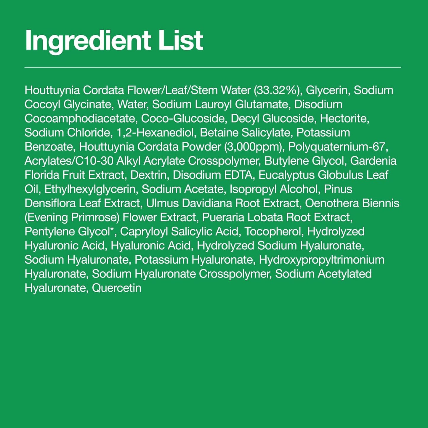 Heartleaf Quercetinol Pore Deep Cleansing Foam, 5.07 Fl.Oz | Face Wash for Pore Refining Cleanser, Hydrating Daily Cleanser for Double Cleansing, Gentle Foaming with BHA, Korean Skincare