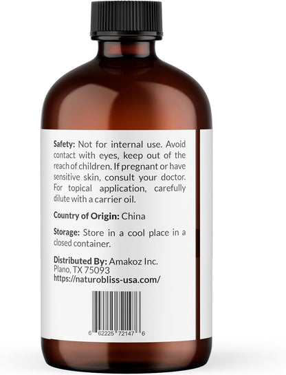 Eucalyptus Essential Oil with Glass Dropper - 100% Pure and Natural - Essential Oils for Diffuser, Aromatherapy, Soap and Candle Making, Eucalyptus Essential Oil, Eucalyptus Oil, 4 Fl Oz