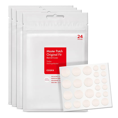 Acne Pimple Patches Absorbing Hydrocolloid Spot, 3 Size (96 Count) | Pimple Stickers for Blemishes and Zits Cover, Absorbs Zits & Blemish, Spot Stickers for Face and Body, Korean Skin Care