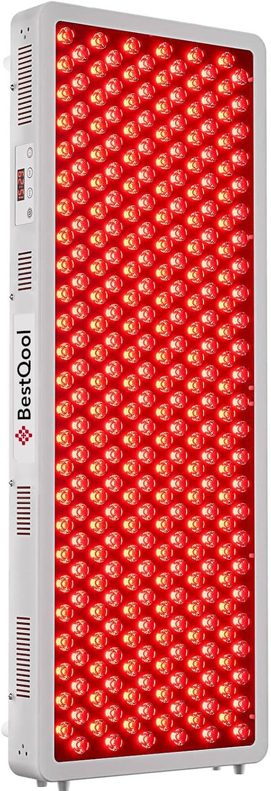 Red Light Therapy Panel, FSA-HSA 4 Wavelengths Full Body, 470W | 630-940Nm Infrared Light Therapy, 300 Leds Elite Grade Dual Chip, Large LED Light Lamp for Body, Face at Home, Modular Design