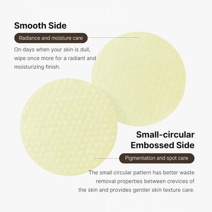 Toner Pads Deep Vita C Facial Toner Pad for Uneven Skin Tone & Texture | Vitamin Water and 3 Types of Vitamin, Deeply Hydrating & Resurfacing Pad | Korean Skin Care, 70 Pads (1 Pack)