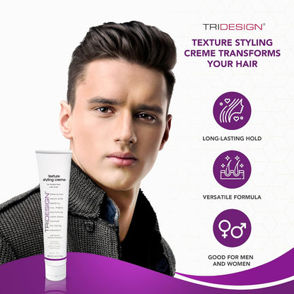 Texture Styling Creme Topical Nutrition Complex - 6 Oz | Scented Smoothing Cream Helps Control Frizz, Leaving Hair Feeling Deeply Nourished, Manageable, and Beautifully Soft
