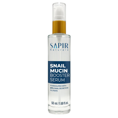 Snail Mucin Repair Booster 50 Ml – Formulated with 97% Snail Secretion Filtrate – Facial Skin Care for Women with Hyaluronic Acid – Anti‑Aging