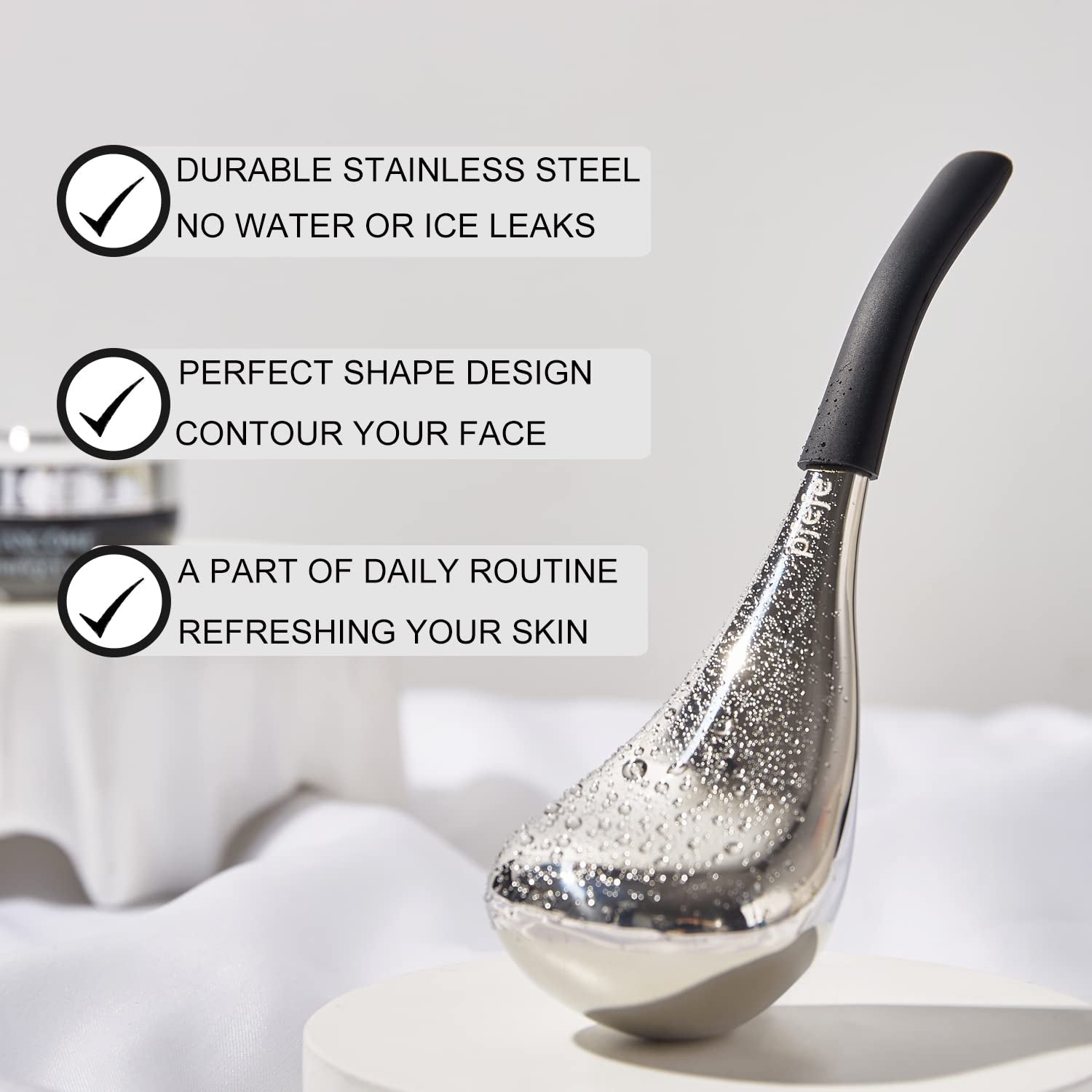 Ice Globes for Face Eyes, Cryo Sticks Facial Skin Care Tools for Puffy Eyes | Ice Facial Massage, Puffy Eye Relief, Beauty Routine, Storage Case Included, Facial Skincare Tool, Esthetician Supplies