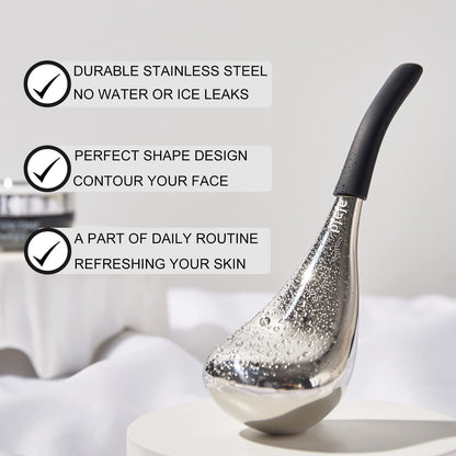 Ice Globes for Face Eyes, Cryo Sticks Facial Skin Care Tools for Puffy Eyes | Ice Facial Massage, Puffy Eye Relief, Beauty Routine, Storage Case Included, Facial Skincare Tool, Esthetician Supplies