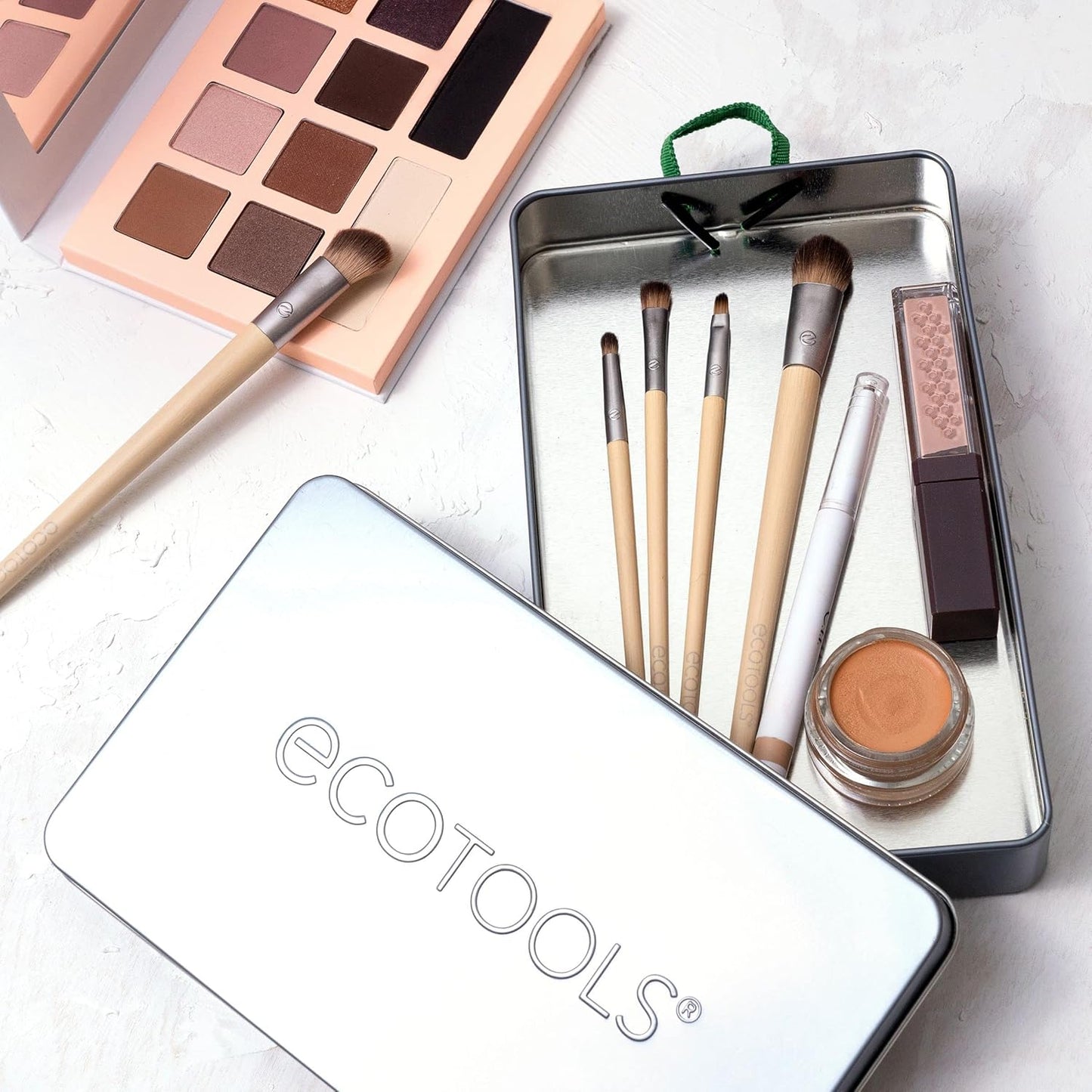 Daily Defined Eye Brush Kit, Makeup Brushes, 5 Piece Set | Eye Brushes for Liquid, Powder, and Cream Eyeshadow and Eyeliner Application, Synthetic Hair, Cruelty-Free